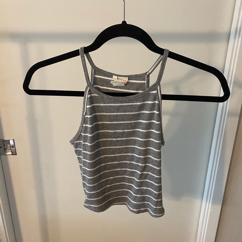 Stripped crop top